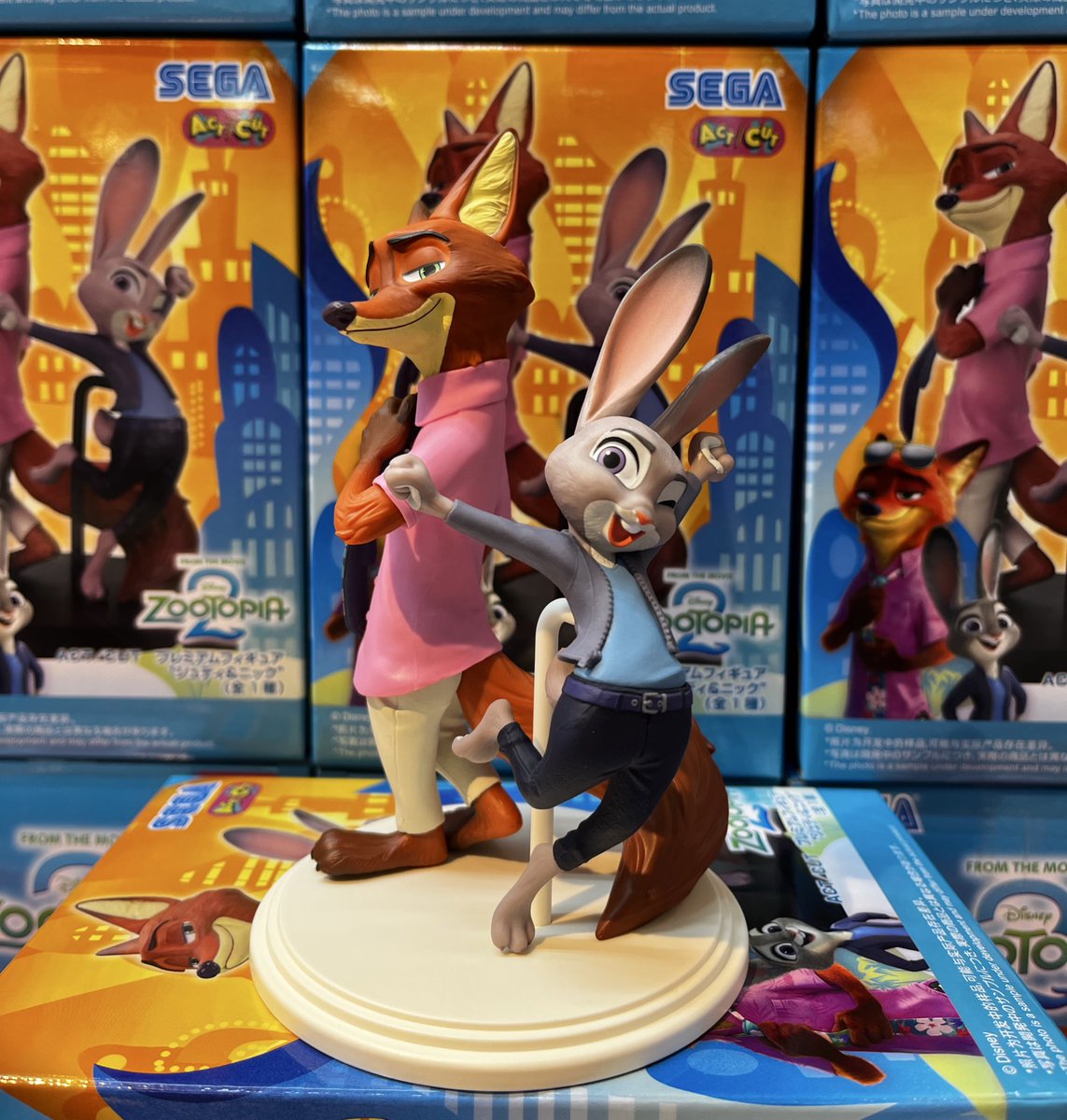 ✨️新入荷✨️ ⁡ ズートピア2 ACT/CUT プレミアムフィギュア