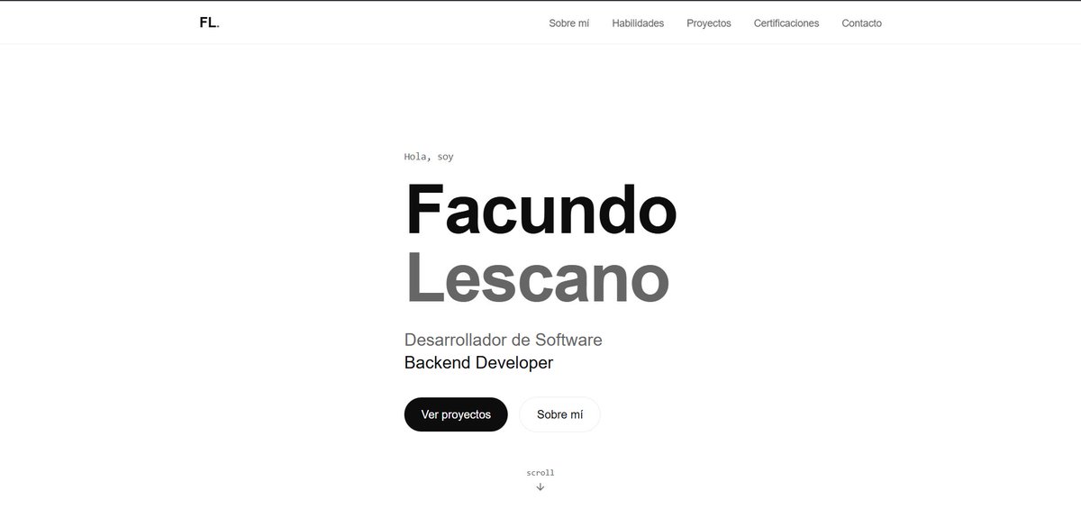 facu_lesc's tweet photo. Uno de los gran limitantes que tenía para desarrollar software era mi falta de creatividad y gusto por el desarrollo frontend. Me costaba imaginarme un diseño y generarlo en código. Esto me impidió hacer muchos proyectos.
Por suerte ahora le dejo eso a una IA y yo hago el backend https://t.co/0fRBLddelL