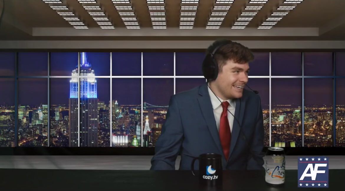 It’s wild there are now Groypers that never watched Nick in the old studio.