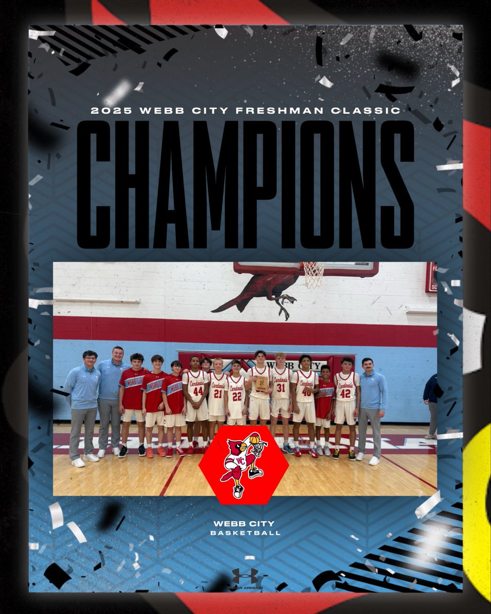Congrats to our freshman players and coaches on winning the 2025 Webb City Freshman Classic over Bentonville West 🔥🚾🏀🥇🔥
#wchoops