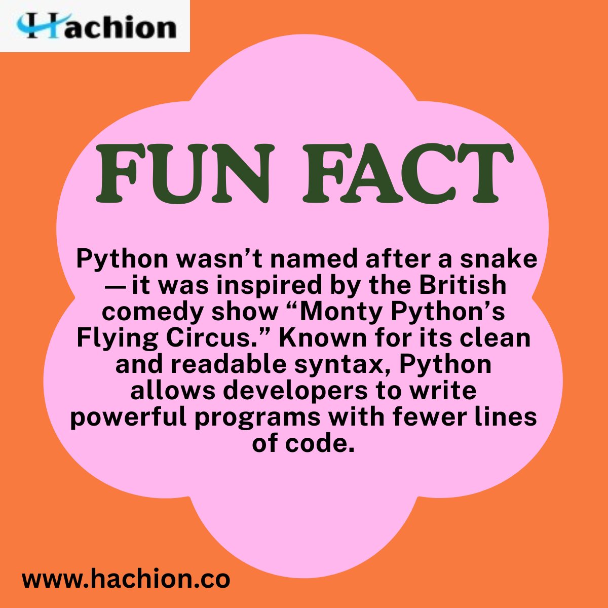 PuspanjaliHach's tweet image. FUN FACT For Python

Python was created as a hobby project by Guido van Rossum during Christmas in 1989!

📢 Join Now – Your Future Starts Today!
🔗 Enroll for a Free Live Demo:
 lnkd.in/g9iHYzV2

#Python #PythonProgramming #PythonFunFact #CodingLife #Hachion