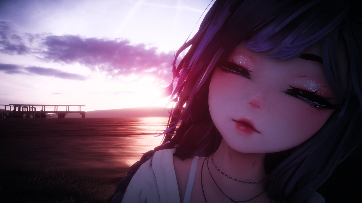 Enjoying my sunset ^^