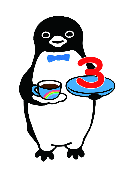 さかざきちはる リトグラフ [春のおでかけ] さかざきちはる リトグラフ [春のおでかけ] JR東日本「Suicaのペンギン