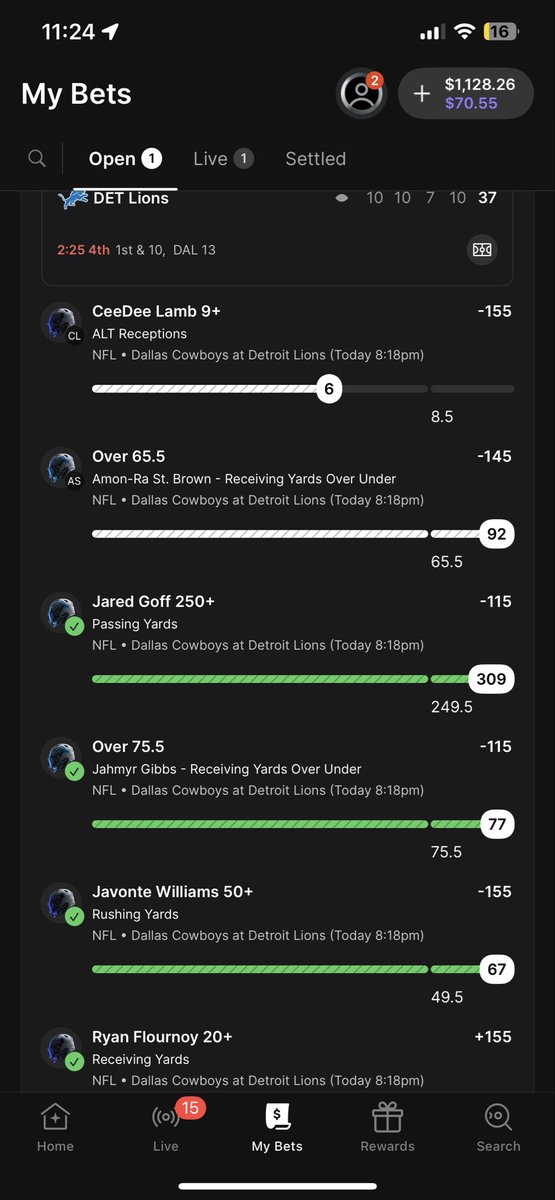 Jski9060's tweet photo. @FanaticsBook ceede got hurt literally 1 drive of the second half negating this play we gotta give me a fair play here right???? https://t.co/CmWk5fUfl0