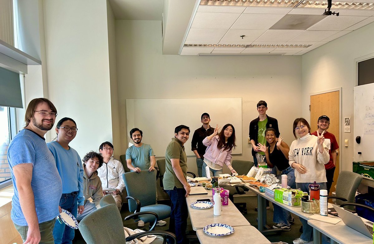 ChengLabUCR's tweet photo. Congratulations to Cole and Luke for receiving the Best Participation Award of UCR Chemistry Seminars in Fall 2025!! Keep asking in 2026! Fantastic group lunch today to celebrate Fall Quarter coming to an end. https://t.co/vm2m4CVerS