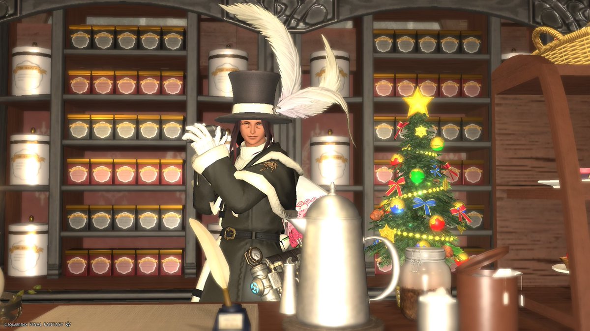 MiyakoMika63042's tweet photo. クリスマスミラプリ🎄
りくさんFCハウス編 屋根にも上がったよ〜 #FF14 #TMPP #Riku_housing https://t.co/qtbczXwwwL