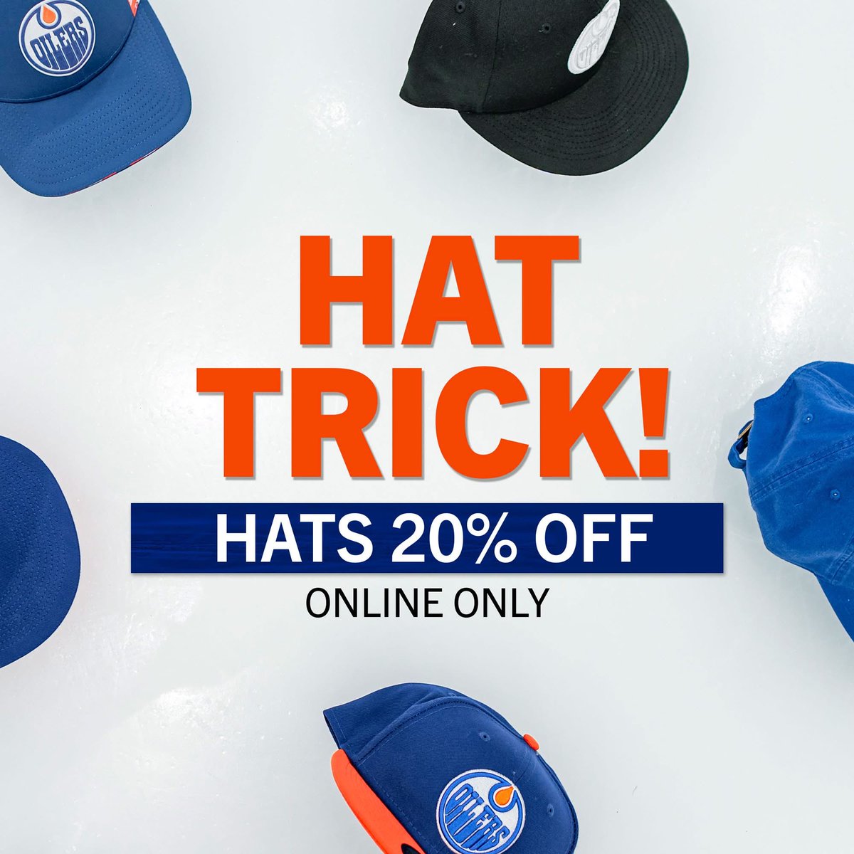 CONNOR MCDAVID HATTY!! 🧢🧢🧢

Take 20% off all Edmonton Oilers headwear at IceDistrictAuthentics.com!

Use code HATTRICK20 at checkout!

Offer valid until 12/5 at 11:59PM MST.

#LetsGoOilers