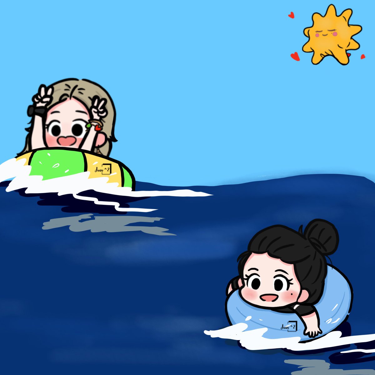 Juanjuan_1225's tweet image. คนสวย คุณอยากไปว่ายน้ําไหม？🤓

#หลิงออม‌ #LingOrm