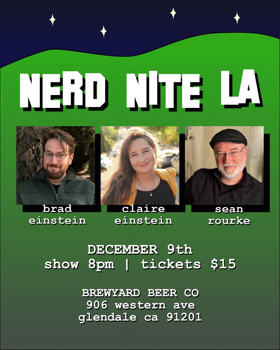 Nerd Nite LA 👓 tweet media