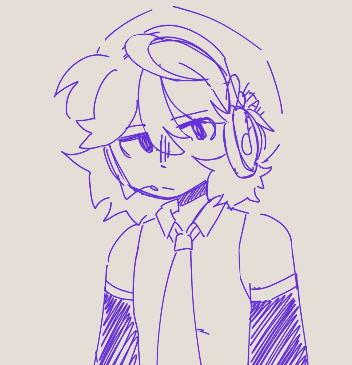 if she looks more polished than the others she is—i've drawn uta before and she was my favorite utau before rei ^^ i'll put a finished drawing of her from a year ago in replies!