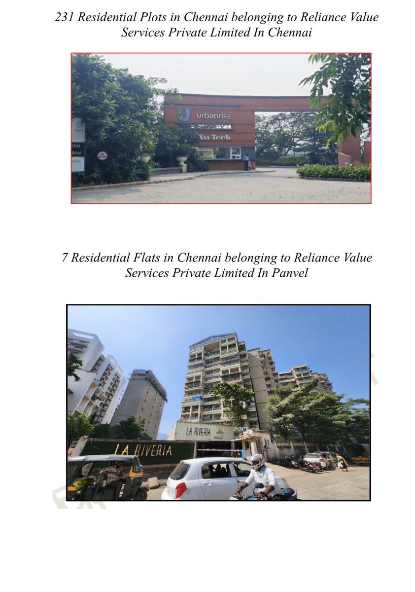 capt_ivane's tweet photo. Reliance Anil Ambani Group: Cumulative Group Attachment Reached ₹10,117 Crore.

ED provisionally attaches over 18 properties, Fixed Deposits, Bank Balance and Shareholding in Unqouted Investments of Reliance Anil Ambani Group worth ₹1,120 Crore in Reliance Home Finance Limited/Reliance Commercial Finance Limited/Yes Bank Fraud Case. 
7 properties of Reliance Infrastructure Limited, 2 properties of Reliance Power Limited, 9 properties of Reliance Value Service Private Limited, Fixed Deposits in the name of Reliance Value Service Private Limited, Reliance Venture Asset Management Private Limited, M/s Phi Management Solutions Private Limited , M/s Adhar Property Consultancy Pvt Ltd:, M/s Gamesa Investment Management Private Limited and Further Investments made in Unquoted Investment by Reliance Venture Asset Management Private Limited and M/s Phi Management Solutions Private Limitedattached.