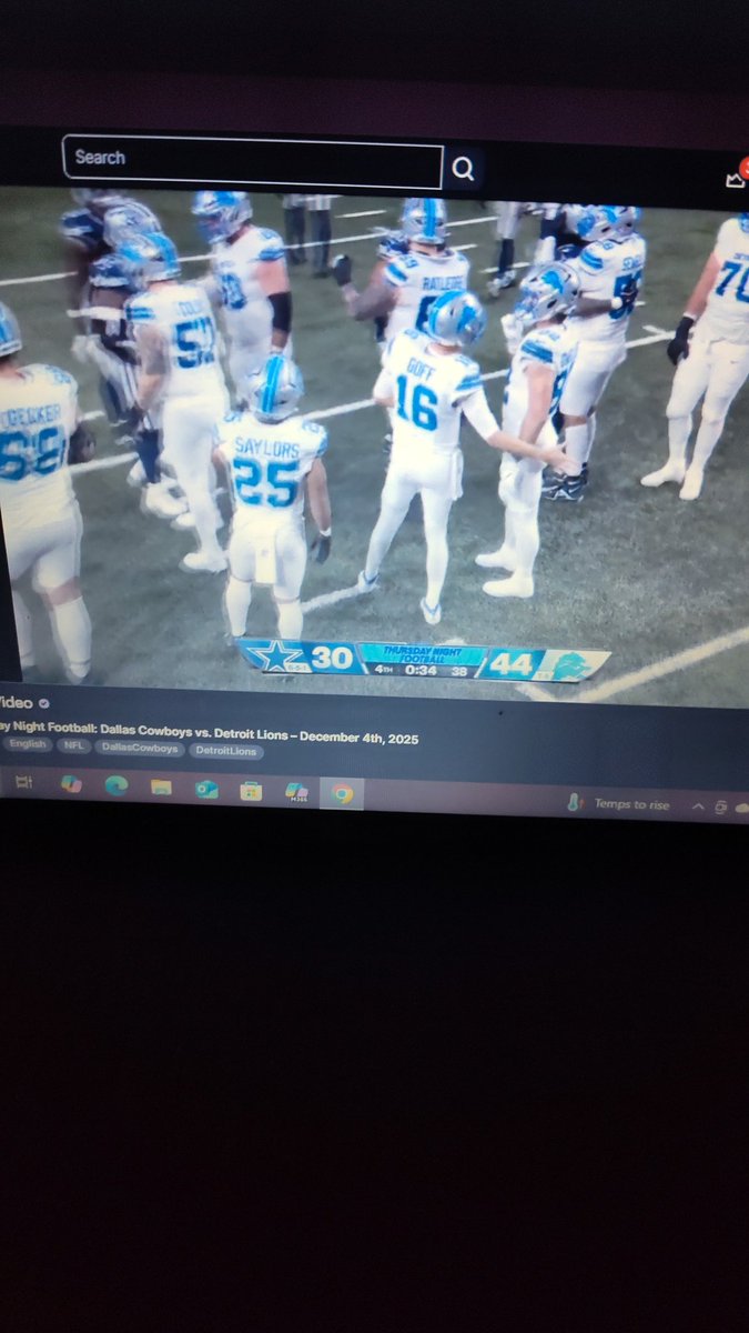 Redxgaming96's tweet image. Hell yeah finally lions beat the trash team for sure #dallassucks congratulations @Lions and thank you for destroying those team for good