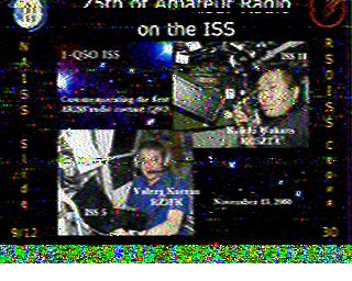 My attempt from #VIZARD-Meteo (#RS38S) #sstv <a href="/ARISS_Intl/">ARISS - Amateur Radio on the ISS</a>