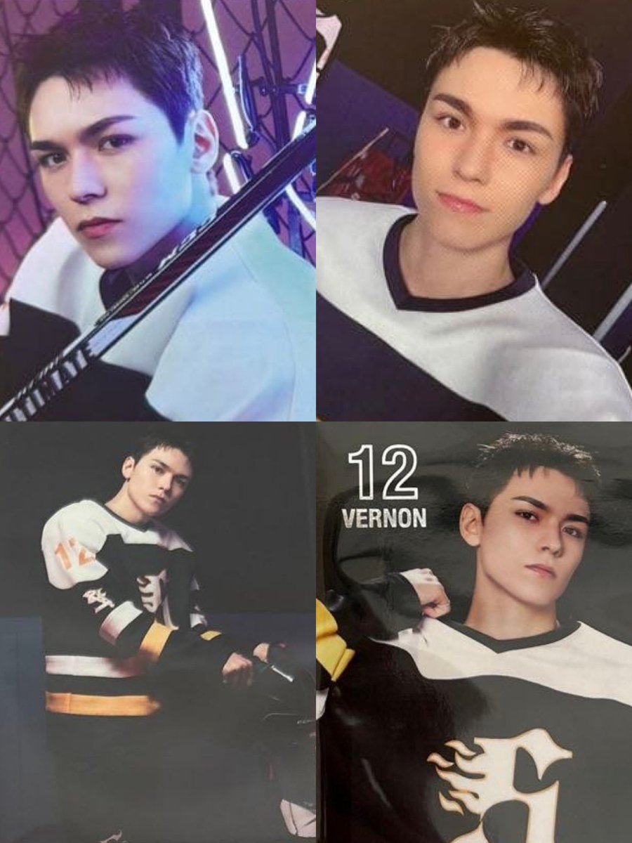 SEVENTEEN's HOME #버논 트레카

버논이 요렇게 8장!!! 🖤🖤 
하키 버논 너무 좋으네,,,,,,,,,,,,
간만에 포카 수집하러 가볼게요,,,,,, 🏒🏒