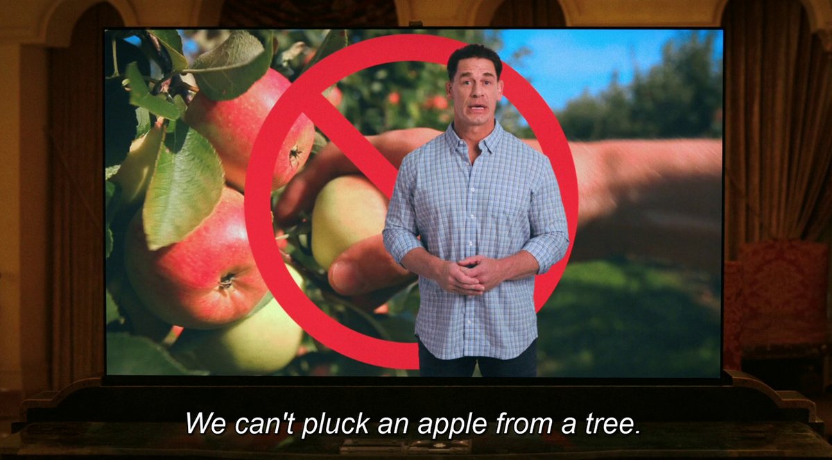 they can't pluck an apple from a tree