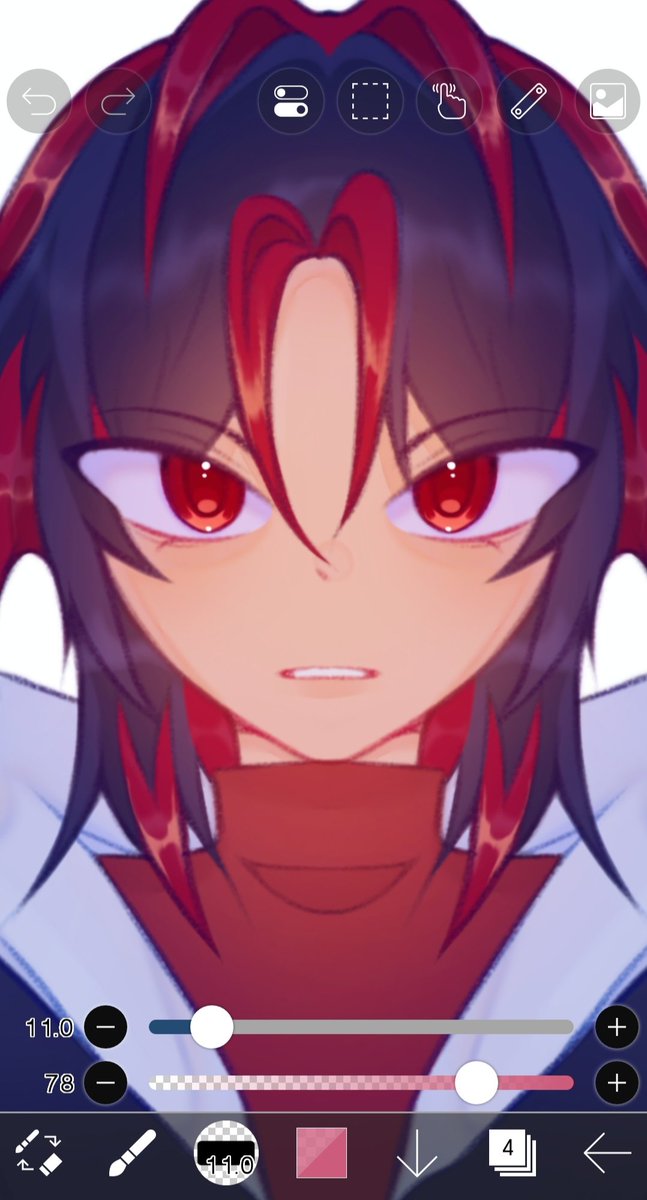 I like it better up close.
#ShadowTheHedgehog #Shadow #Humanization