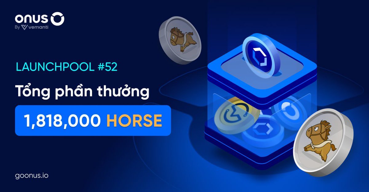 horsegold_meme's tweet photo. 🐴 Launchpool #52 is live!

🎉 Starting 3PM (Dec 5, 2025)
🎁 Rewards: 1,818,000 HORSE
Stake &amp; earn HORSE:
🔹 OLP (Burning Pool)
🔹 ONUS
🔹 VNDC

⏰ Duration: 30 days https://t.co/YZGMb8UHvG