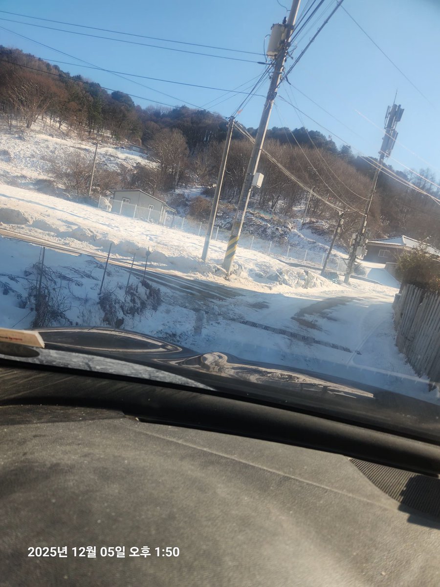 일하러가는길 풍경