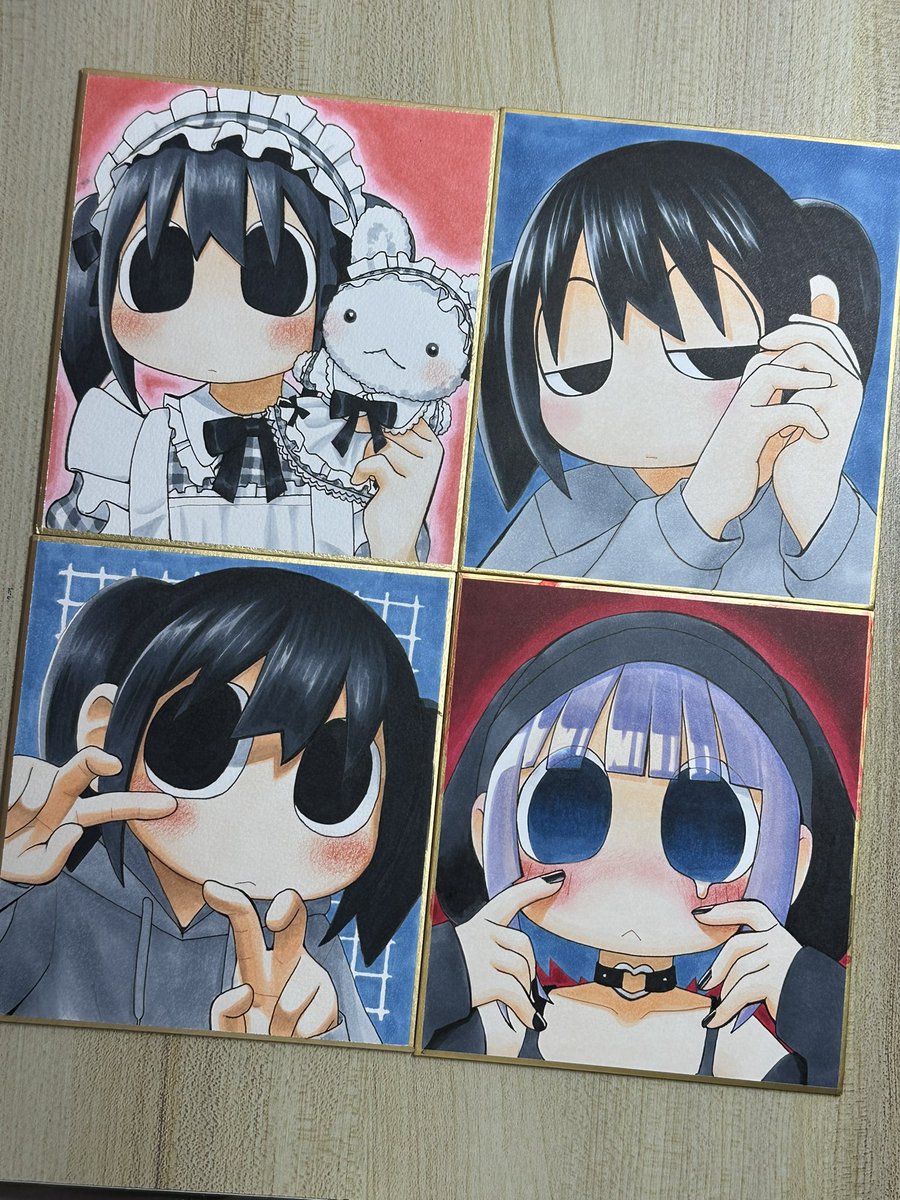 1月の展示で販売する絵を少しずつ描き溜めてます