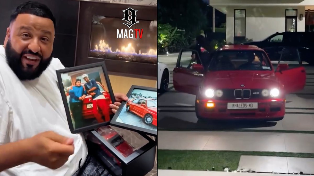 BlackInkChi's tweet image. SEE VIDEO HERE: rumble.com/v72me8k-dj-kha…

DJ Khaled Gets Surprised With A 1991 BMW M3 From Jay-Z For His 50th B-Day! 🚘

#djkhaled #jayz #birthday
