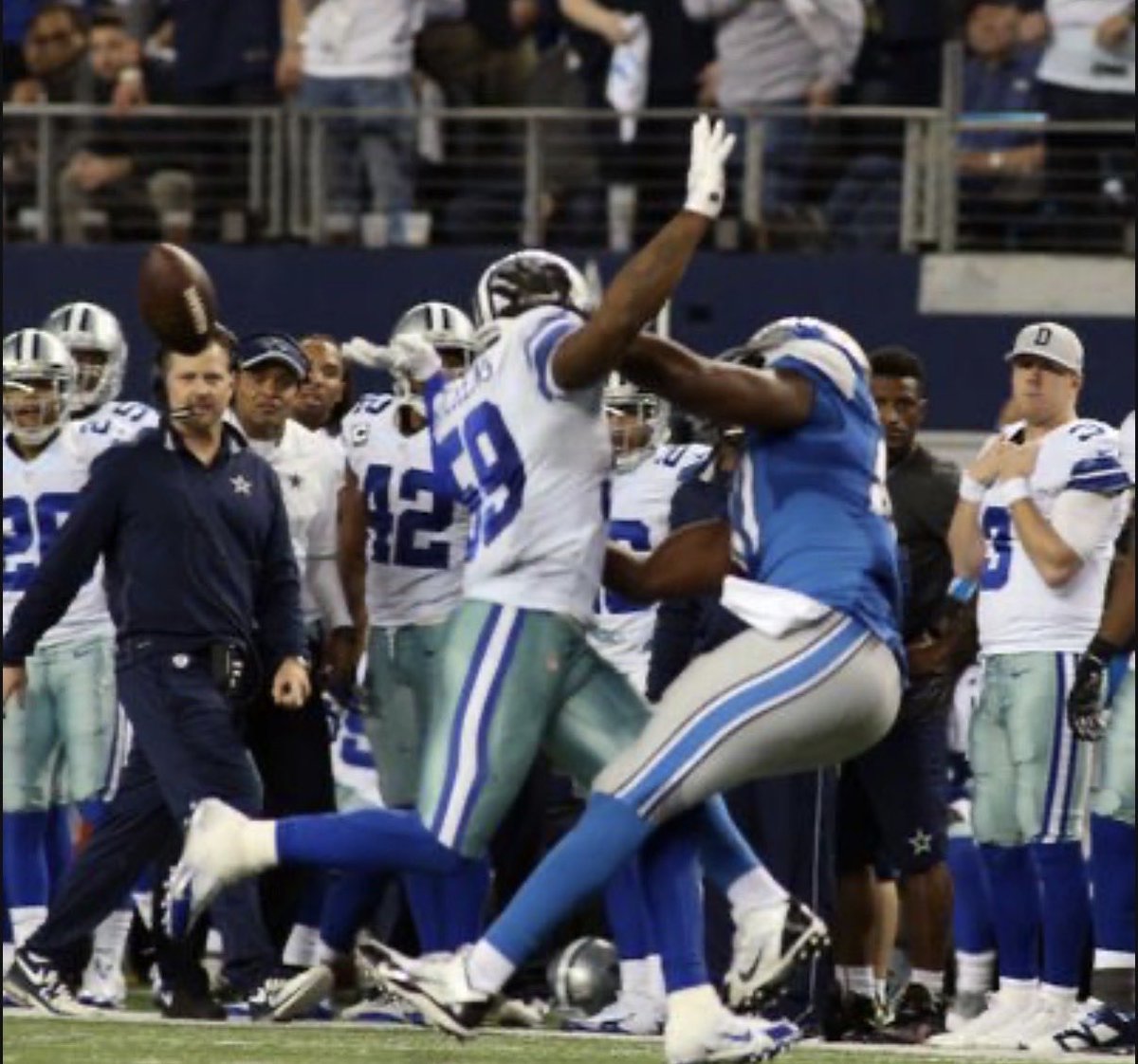 TheSundaySpins's tweet image. Cowboy fans crying about a pass interference rigging a game might be my personal heaven