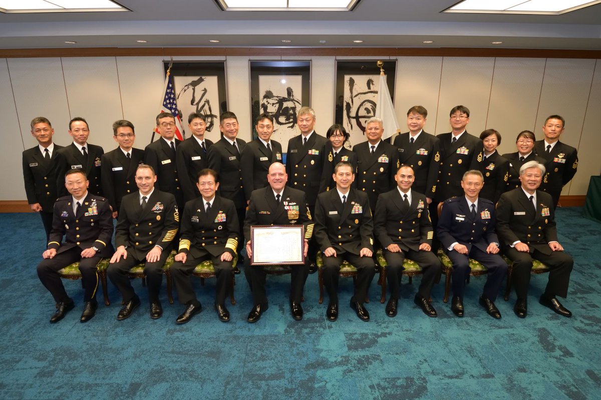 12月3日に #米海軍第7艦隊最先任上級兵曹長 ダニエル・K・フィールド氏