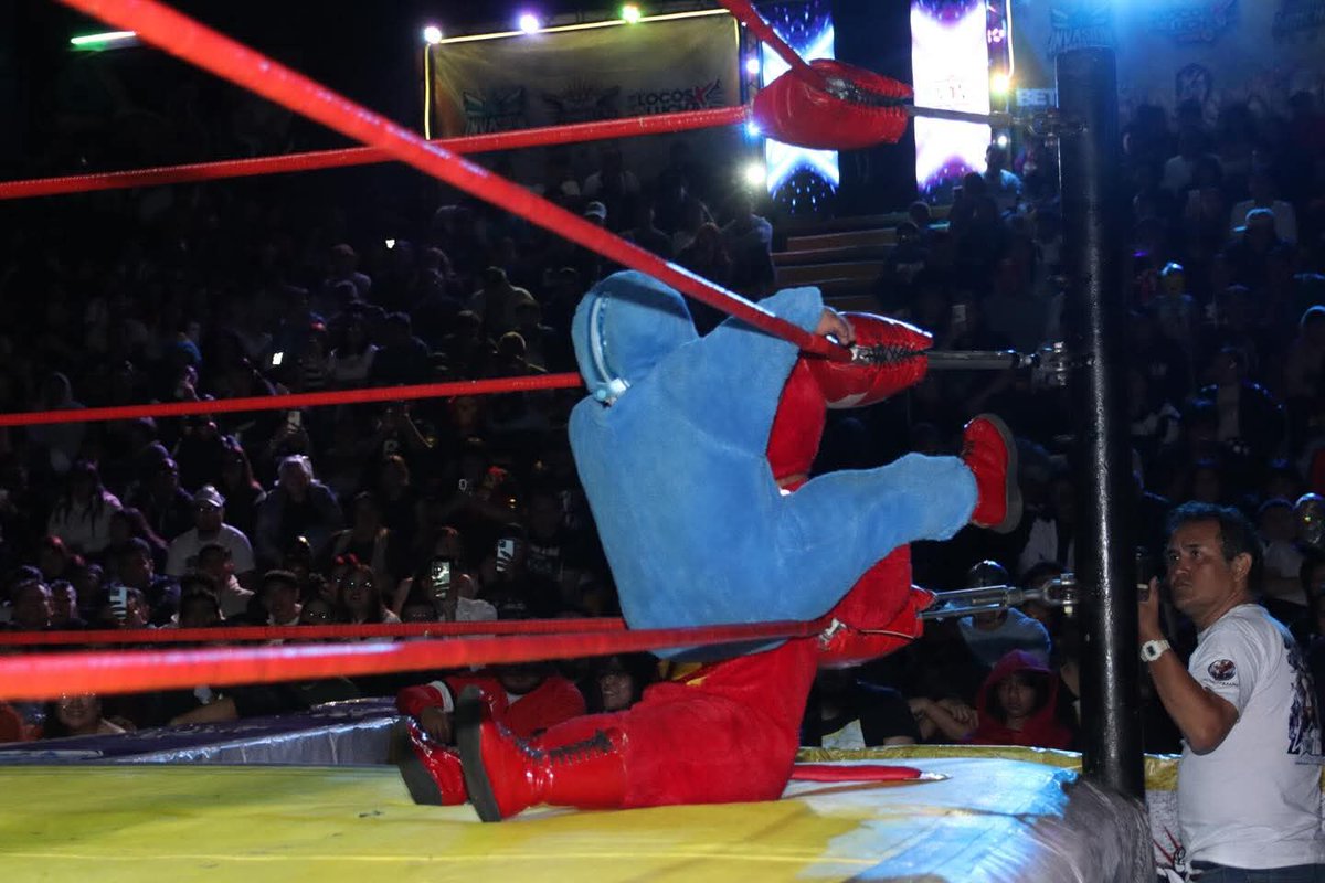 LaTijeraLucha's tweet photo. El clásico de micro estrellas #CMLL hace erupción en el #TemploDeLaMagiaLuchistica, cuando de gran manera #KeMonito y #PericoZacarias al venir de atrás para doblegar a #KeMalito y #Chamuel,en un “fiestón” en el “Coso de la Av. Carmelo Pérez”, que goza con la espectacularidad... https://t.co/xAm13W75N3