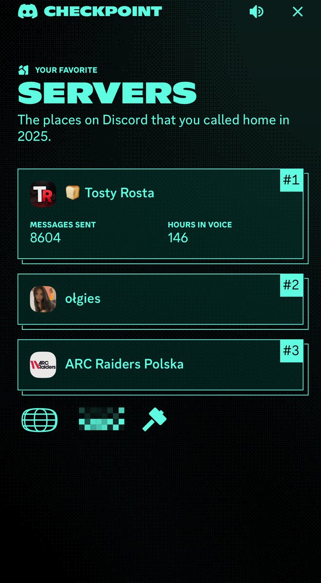 rost_games's tweet image. Wleciał #Discordcheckpoint i powiem wam, że trochę tu posiedziałem, ale znacznie mniej niż rok temu, czyżby aż takie braki w ciekawych grach multi w tym roku? 🤨 

A wam ile godzin zjadł Discord? Mi 400h na VC oraz setki na pisaniu