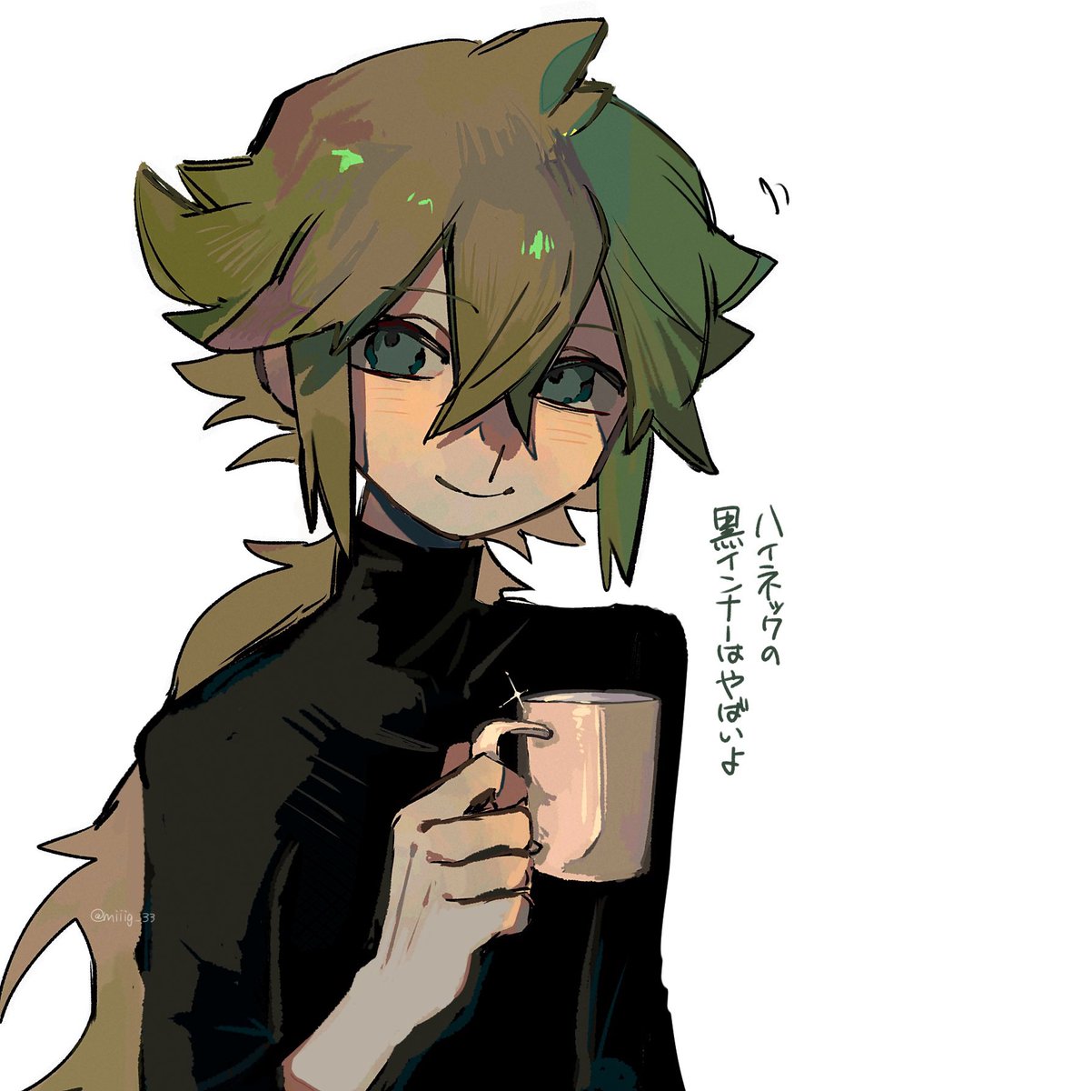 miiig_33's tweet image. 手癖落書き