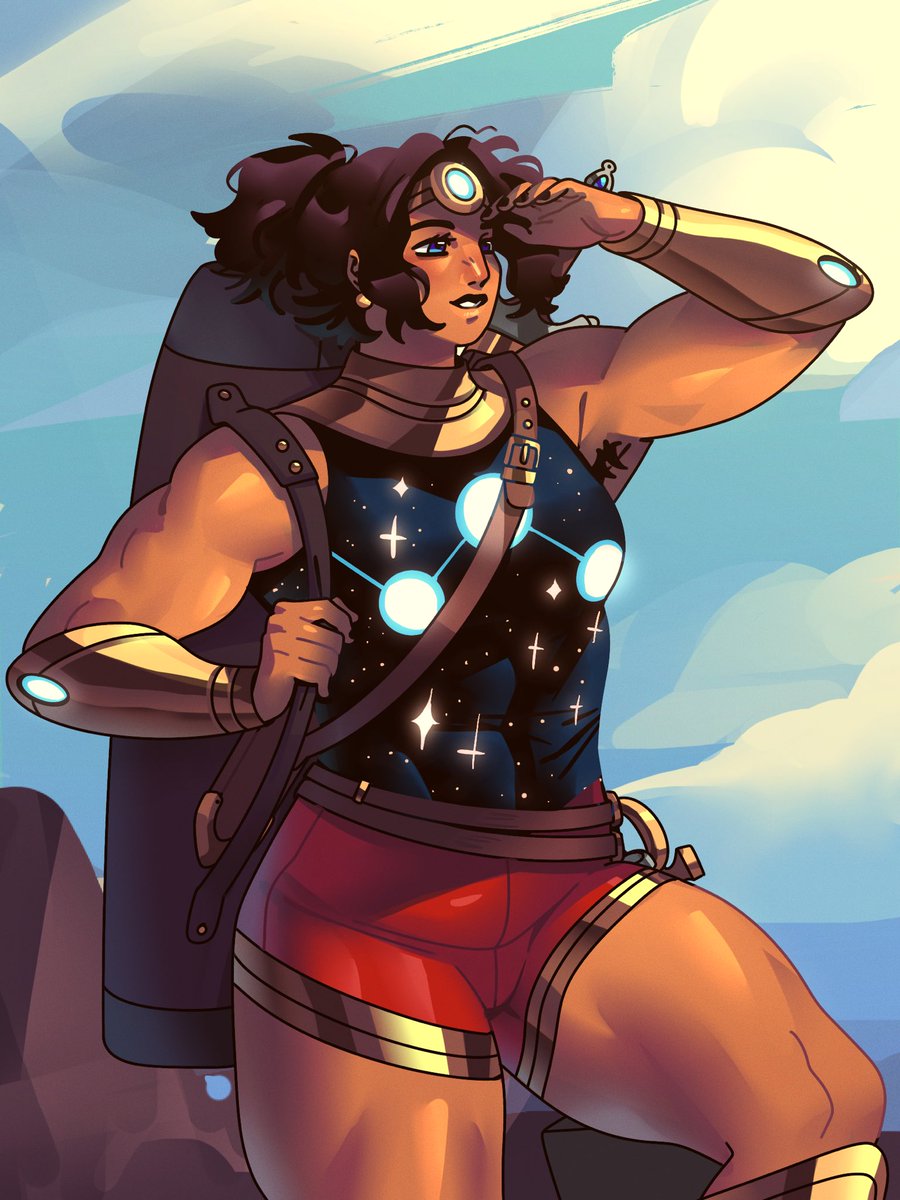 AsDrawnByGinger's tweet photo. Wanted to draw @TurboStunkk s Wonder Woman design https://t.co/6311Eywkej