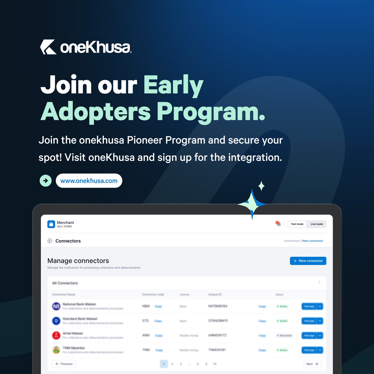 If you are looking for a scalable payment gateway solution with open API and a sandbox environment, then we have some great news for you. Signup here👉🏼 onekhusa.com #Payments #malawi