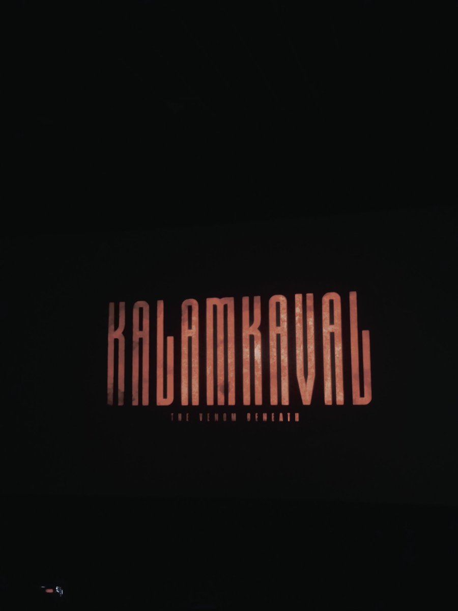 aathiq07's tweet photo. Showtime : #Kalamkaval https://t.co/Aodcf5sazU