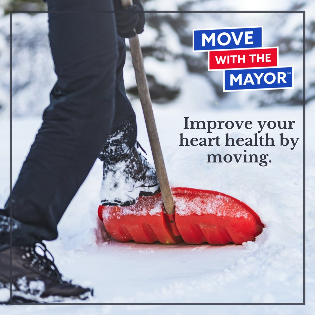 AvilaForDeltona's tweet photo. Finding time to exercise can seem tough - but it doesn't have to be! Shoveling snow (maybe while visiting family or friends), grocery shopping, and doing household chores are easy ways to get moving & reduce your risk for heart disease.
#MoveWithTheMayor #MoveYourWay
#ActivePeople