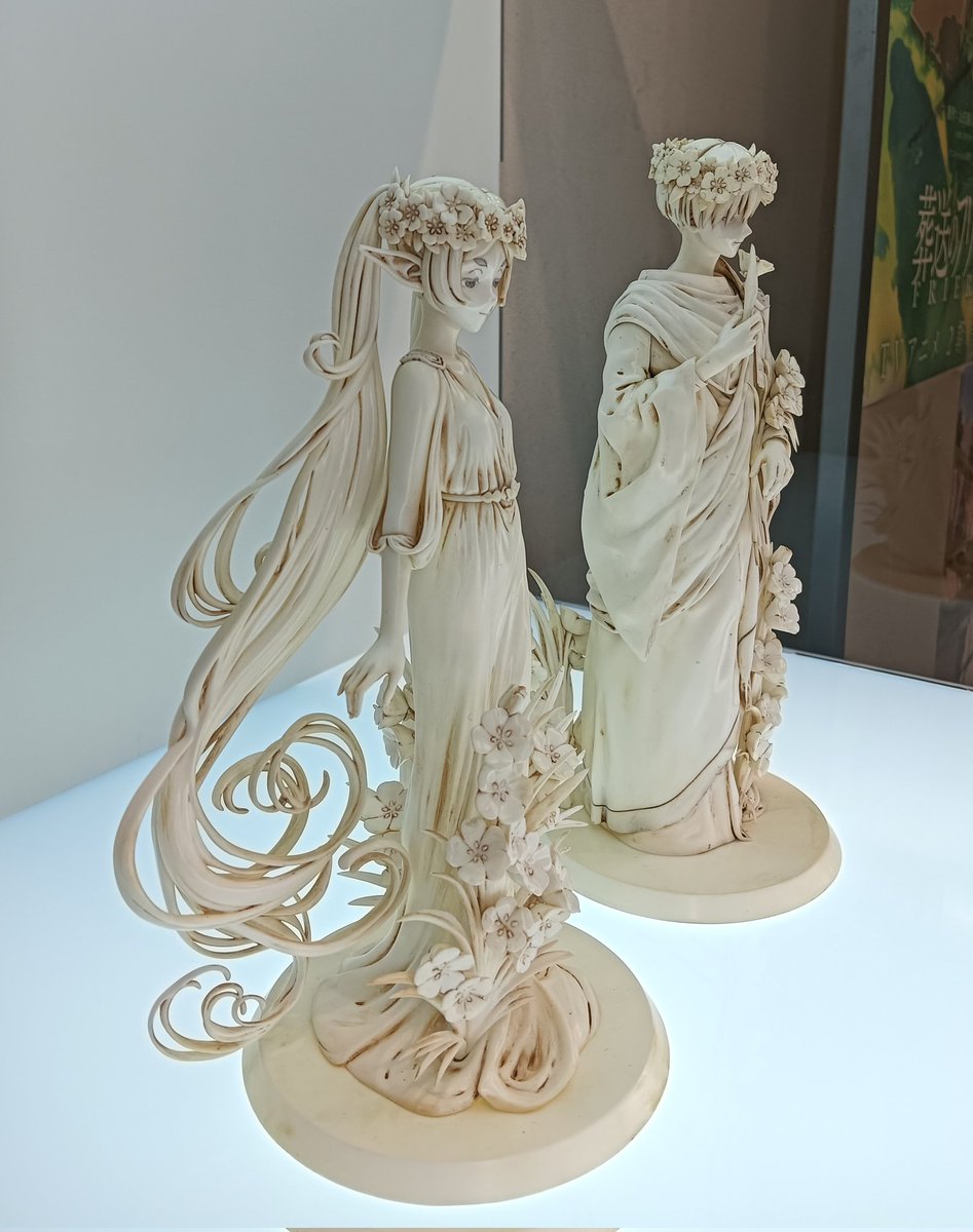 うふふふ…長居はできなかったけど楽しかったね☺️
フィギュアあまりに細かくて細くてすごかった