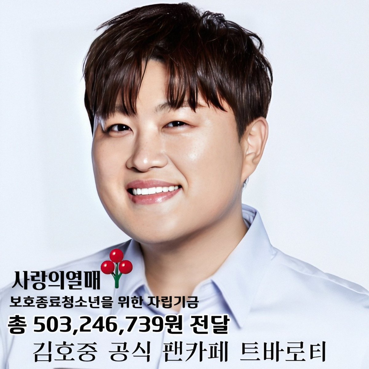 김호중 팬덤아리스,사랑의 열매에 5억3백만원을 전하다.
#김호중
#김호중선한영향력 #김호중기부
#김호중_사랑의열매 #따뜻함을모으다
#김호중공식팬카페_사랑의열매5억3백만원기부
#보호종료청소년지원 #김호중아리스
#김호중_트바로티_착한팬클럽