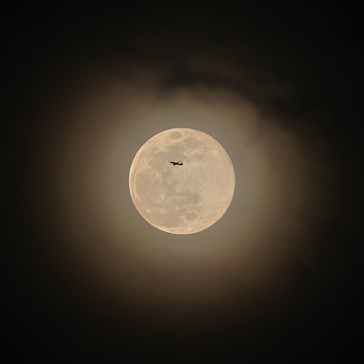 ¿Ya pusieron los #OjosAlCielo para disfrutar de la #LunaLlena ?

Les compartimos esta foto, que tomamos desde #TuxtlaGutiérrez #Chiapas; con el vuelo N34308 (SAL-LAX)  de <a href="/viajaVolaris/">Volaris</a> justo pasando sobre la hermosa #Superluna de #Diciembre2025  

#moon #sky #Luna #fullmoon