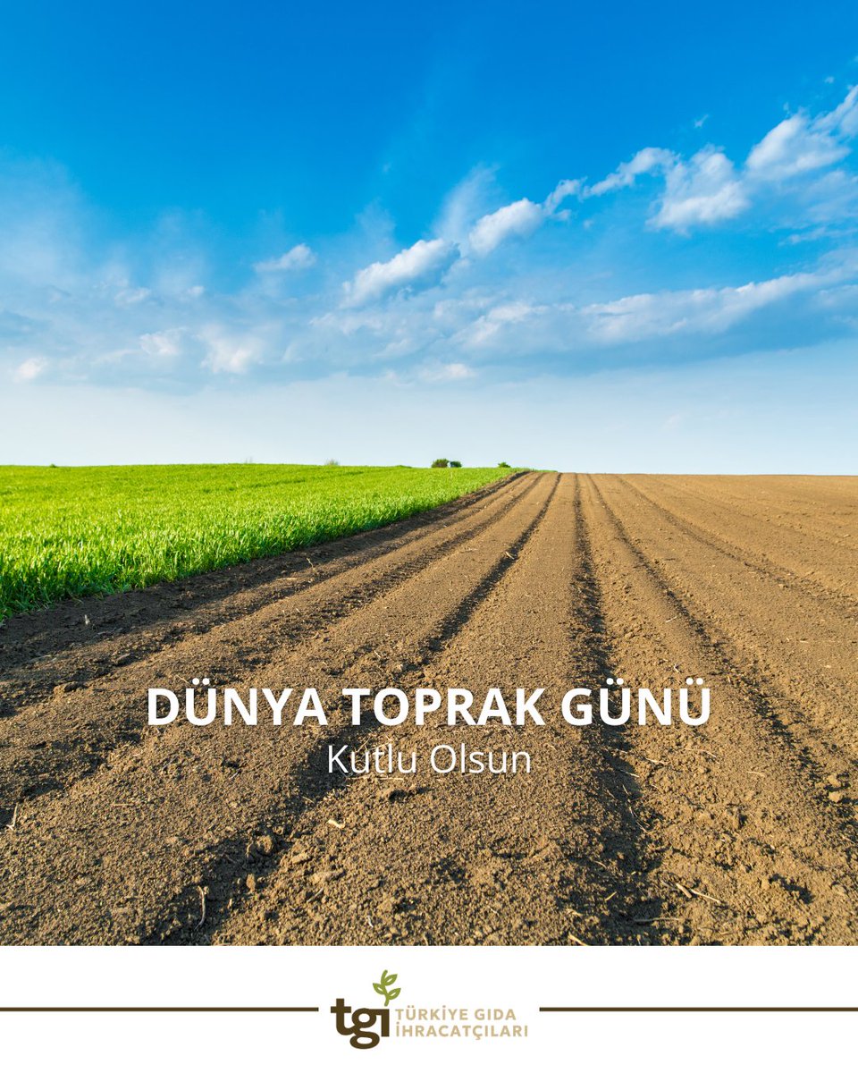 Üretimin kalbi topraklarımıza duyduğumuz sorumlulukla bugün de geleceğe umut ekiyoruz. Dünya Toprak Günü kutlu olsun.