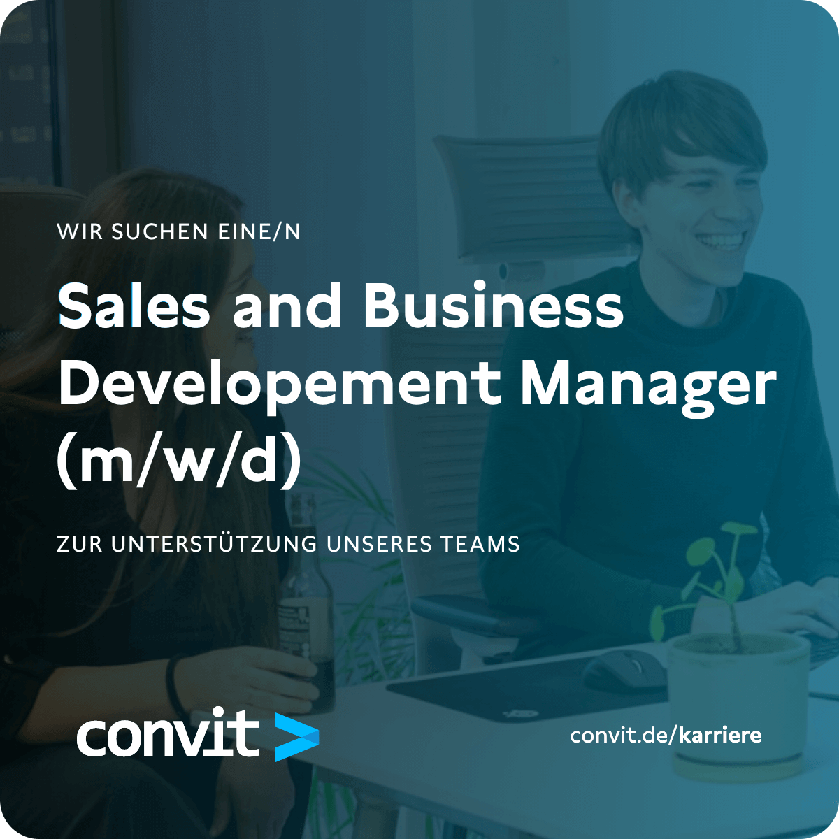 ConvitGmbH's tweet photo. Wir suchen Verstärkung!

Sales &amp; Business Development Manager:in (m/w/d)

Du hast Lust auf SaaS, Medien, Partnerschaften &amp; echtes Wachstum? Dann komm ins Team!

👉 Vollständige Stelle: https://t.co/99wt1iatUW

#Hiring  #BusinessDevelopment #Media #Convit https://t.co/wJn82YDaxA