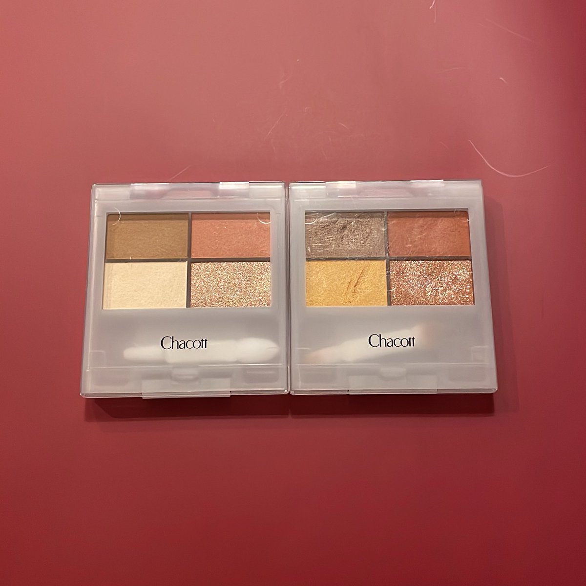 side_up's tweet image. イエベ春さんにおすすめしたい2つ

Chacott
508:愛されブラウン
502:エモーショナルサンセット(秋も🆗)

508は、ほんのりピンク🎀
腫れぼったく見えない珍しいピンク
ラメも細かくて綺麗

502は、ド真ん中イエベカラーなので
黄色カラー💛のキャラクターに使えます…