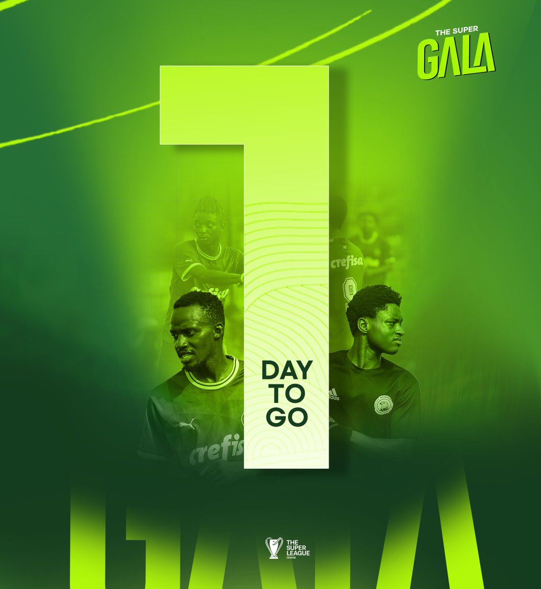 The underdogs sharpen, The giants wake, Glory breathes. 
In 24 hours another origin story takes shape. 
#TSLG #SuperGala