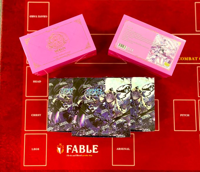 【Grand Archive】
GA新弾「PHANTOM MONARCHS」「MERLIN Re:Collection」
無事入荷いたしました‼️

PHANTOM MONARCHS
▸1⃣Pack ￥7⃣0⃣0⃣
▸1⃣BOX ￥1⃣4⃣0⃣0⃣0⃣

MERLIN Re:Collection
▸1⃣BOX ￥1⃣2⃣0⃣0⃣0⃣

ご来店お待ちしております🙌🌈