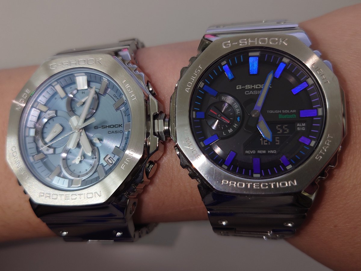 G-SHOCK、どっちも良い……！