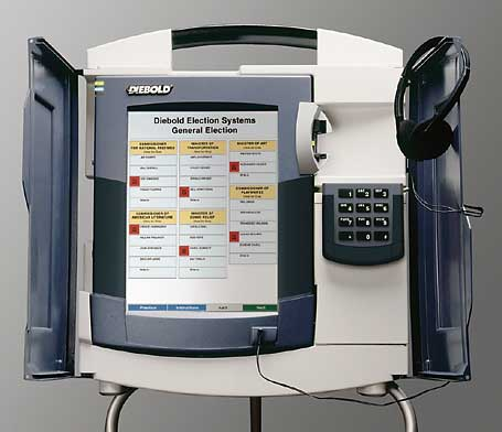Someone has gifted us a Diebolt Voting Machine to giveaway to hardware hacker nerds

This is a very strange and oddly specific thing to giveaway to someone. I'll make the giveaway post later. But, if you're a hardware hacker nerd, be ready.