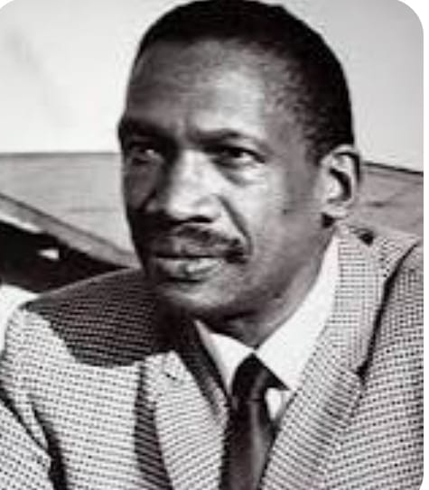 LetlapaMphahlel's tweet photo. Today is Robert Sobukwe's 101st birthday. He believed in African identity; long before it was fashionable to say: "I'm an African." Through the founding of PAC, he liberated politics from sterile intellectual debates to people's protests, as witnessed in Sharpeville and Langa. https://t.co/rXmtDBDheW