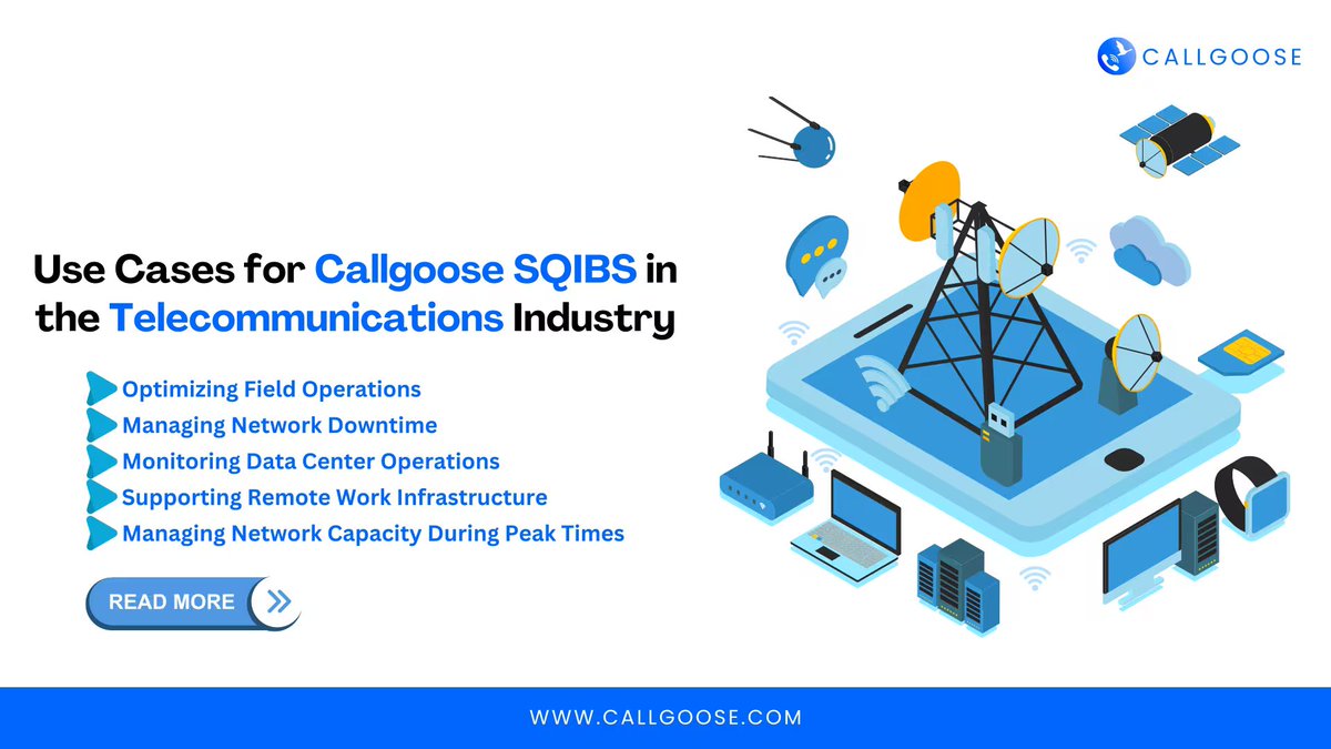 CallgooseSQIBS's tweet photo. 📡How Callgoose SQIBS Powers Automation in the Telecommunications Industry
Read More 👉 https://t.co/Q6dHbQCG5z
#CallgooseSQIBS #Telecommunications #NetworkOperations #TelecomTech #AutoRemediation #IncidentManagement #AIOps #ITAutomation #5GNetworks #VoIP #ITOps #SRE #ITSM https://t.co/ehj5PR988P