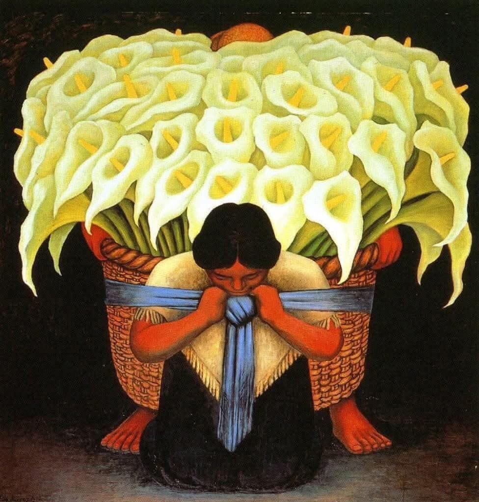 Vendedora de flores de Diego Rivera