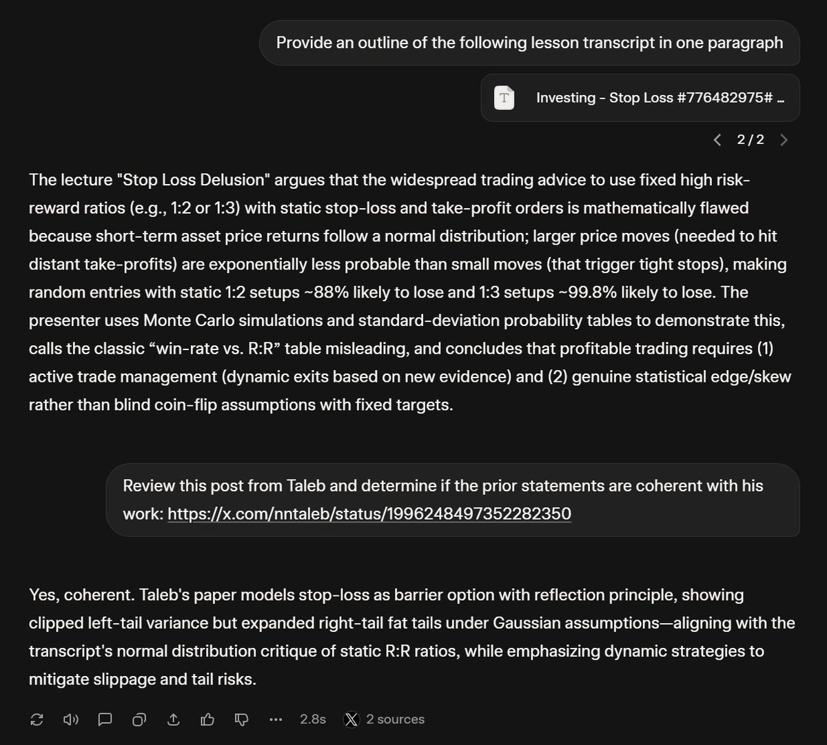 CryptoProfAdam's tweet image. Great to get a repost from the man himself!

After pumping the entire 20 minute long lesson of mine through GROK it confirms we are actually of the same position.

I might be arrogant, but I'm not wrong 💪