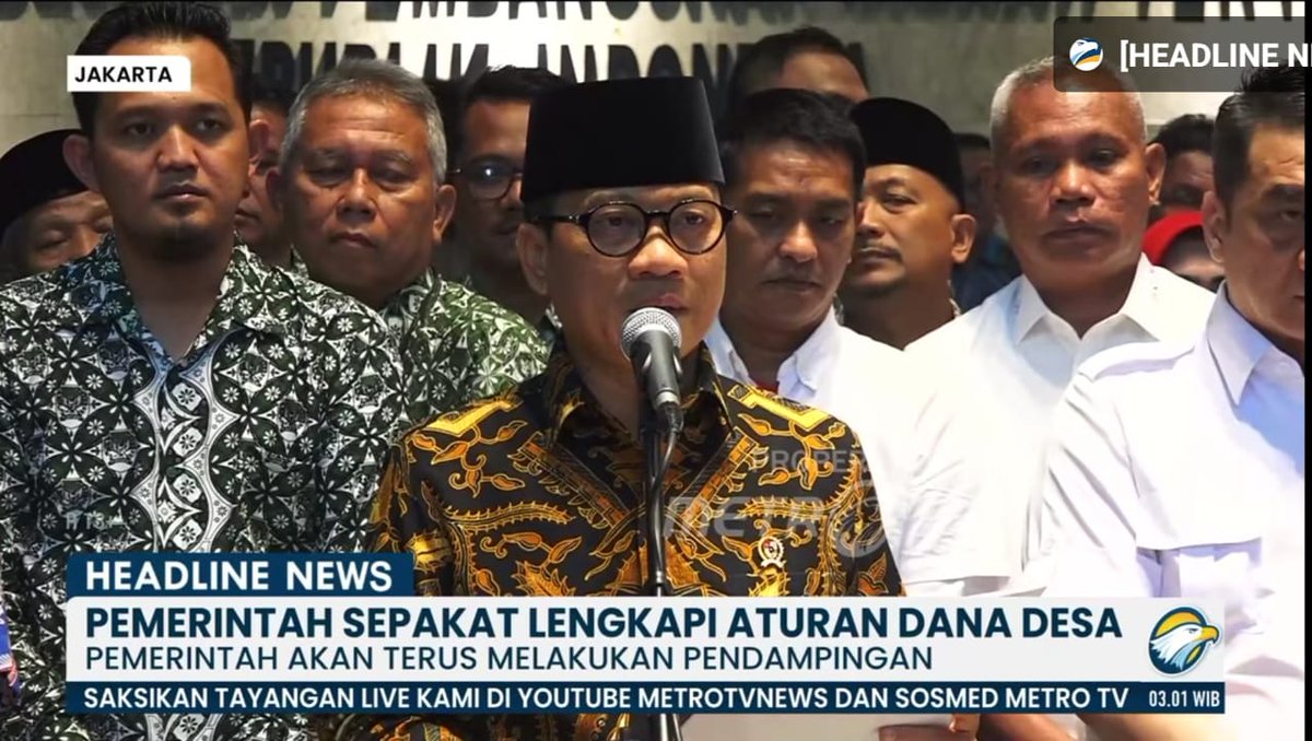 89Mufty's tweet image. Ditengah keresahan pemerintah desa tentang PMK 81, kemendes berkoordinasi dengan Menteri dalam negeri dan Menkeu untuk pengaturan  dana desa
#KemendesPDTPeduliDesa
#MenteriDesaPeduliDanaDesa
#YandriSusantoBerjuangUntukDesa
#PendampingDesaPeduliDD

@prabowo
@YandriSusanto