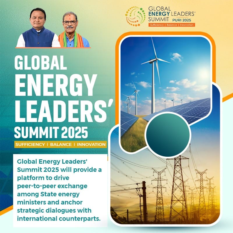 Every leader here is talking about balancing growth with ecology—and it’s refreshing. This is how real progress looks.
#OdishaHostsGELS2025 <a href="/EnergyOdisha/">Energy Odisha</a> <a href="/KVSinghDeo1/">Kanak Vardhan Singh Deo (Modiji Ka Parivar)</a> <a href="/vishaldevk/">Vishal K. Dev</a>