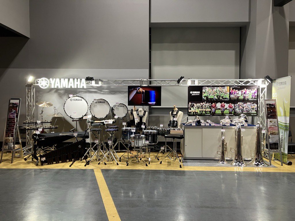 明日からのマーチングバンド全国大会にて、２日間に渡り会場内にてブース出展をされるマーチングナビのパートナー企業様をご紹介いたします！
プレゼントなどもあるようですので、ご来場の際は是非お立ち寄りください！

出展情報①ヤマハミュージックジャパン
